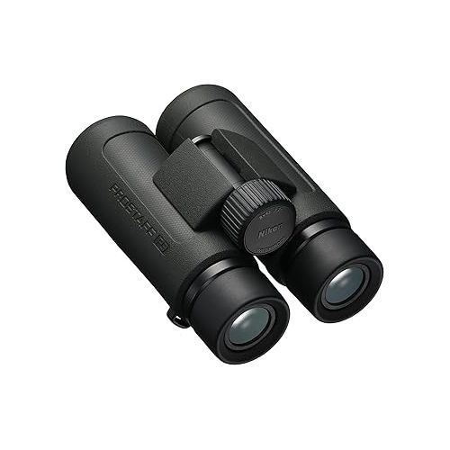  Nikon PROSTAFF P3 8x42 Binocular | Waterproof, fogproof, rubber-armored Full-Size Binocular, wide field of view & long eye relief, Official Nikon USA Model