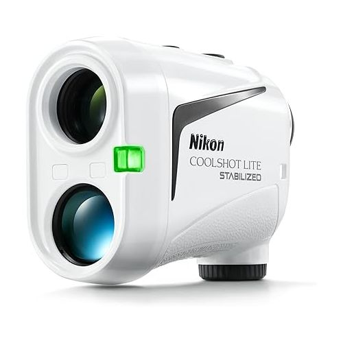  Nikon Coolshot Lite Stabilized Plastic Golf,Spectator Sport Rangefinder