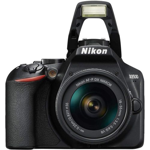  [아마존핫딜][아마존 핫딜] Nikon D3500 DX-Format DSLR Two Lens Kit with AF-P DX NIKKOR 18-55mm f/3.5-5.6G VR & AF-P DX NIKKOR 70-300mm f/4.5-6.3G ED, Black