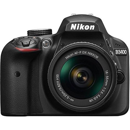  [아마존베스트]Nikon D3400 w/ AF-P DX NIKKOR 18-55mm f/3.5-5.6G VR (Black)