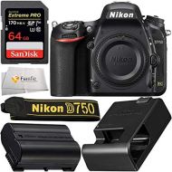 [아마존베스트]Nikon D750 DSLR Camera: Includes Promotional SanDisk Extreme PRO 64GB SDXC Memory Card