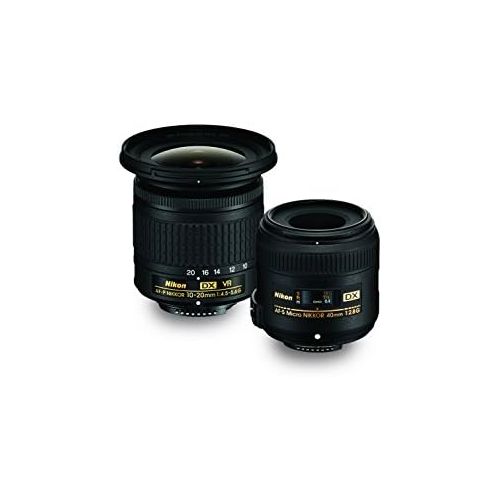  [아마존베스트]Nikon Landscape & Macro Two Lens Kit with 10-20mm f/4.5-5.6G VR & 40mm f/2.8G