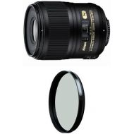 [아마존베스트]Nikon 60mm f/2.8G ED Auto Focus-S Micro-Nikkor Lens for Nikon DSLR Cameras w/ B+W 62mm HTC Kaesemann Circular Polarizer