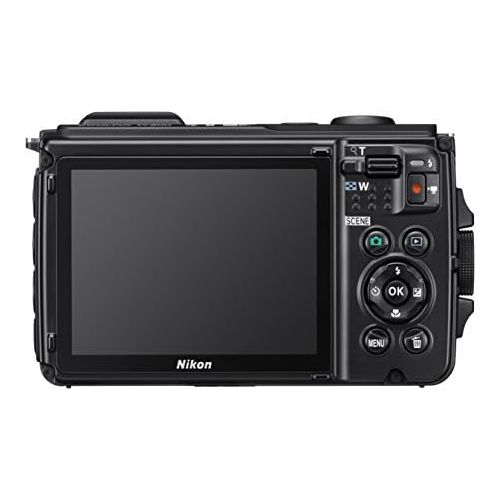  [아마존베스트]Nikon W300 Waterproof Underwater Digital Camera with TFT LCD, 3, Yellow (26525)