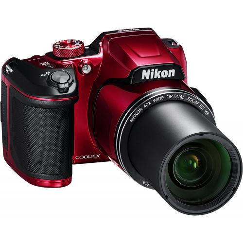  [아마존베스트]Nikon COOLPIX B500 Digital Camera (Red)