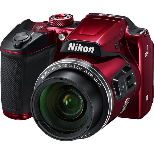  [아마존베스트]Nikon COOLPIX B500 Digital Camera (Red)