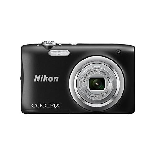 [아마존베스트]Nikon Coolpix A100 20.1 MP Point & Shoot Digital Camera, Black
