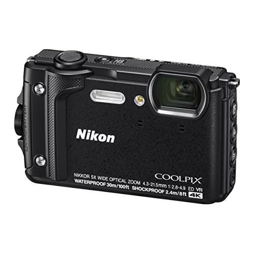  [아마존베스트]Nikon W300 Waterproof Underwater Digital Camera with TFT LCD, 3, Black (26523)