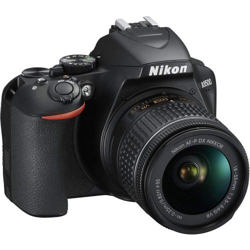  Nikon D3500 DX-Format DSLR Two Lens Kit with AF-P DX NIKKOR 18-55mm f/3.5-5.6G VR & AF-P DX NIKKOR 70-300mm f/4.5-6.3G ED, Black