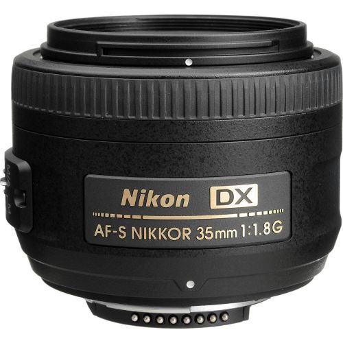  Nikon AF-S DX NIKKOR 35mm f/1.8G Lens with Auto Focus for Nikon DSLR Cameras