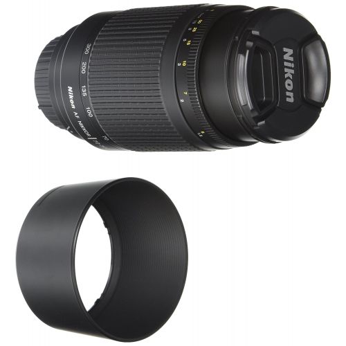  Nikon 70-300 mm f/4-5.6G Zoom Lens with Auto Focus for Nikon DSLR Cameras