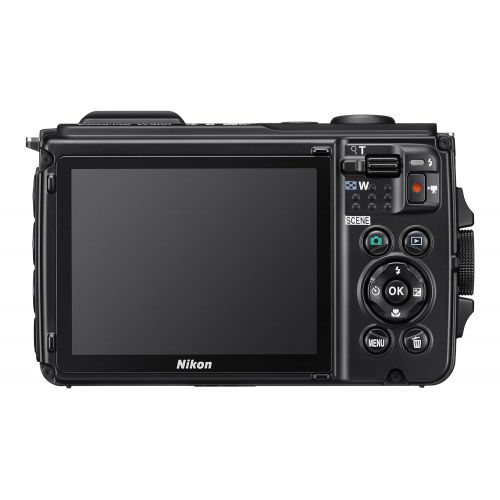  Nikon W300 Waterproof Underwater Digital Camera with TFT LCD, 3, Yellow (26525)