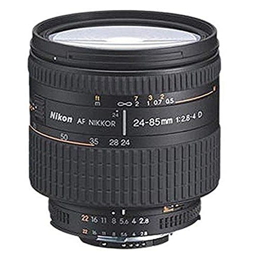  Nikon AF FX NIKKOR 24-85mm f/2.8-4D IF Zoom Lens with Auto Focus for Nikon DSLR Cameras