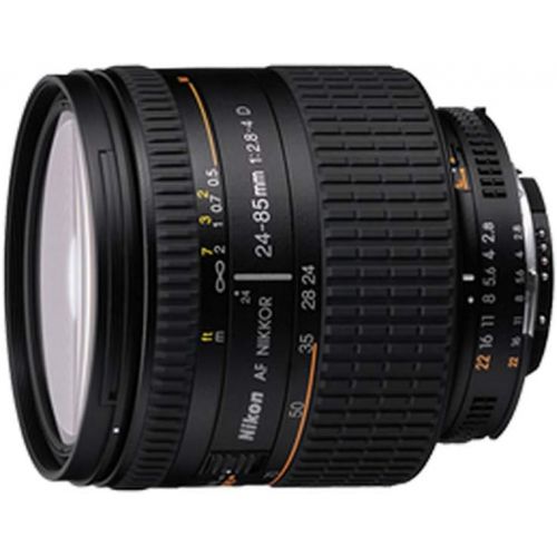  Nikon AF FX NIKKOR 24-85mm f/2.8-4D IF Zoom Lens with Auto Focus for Nikon DSLR Cameras