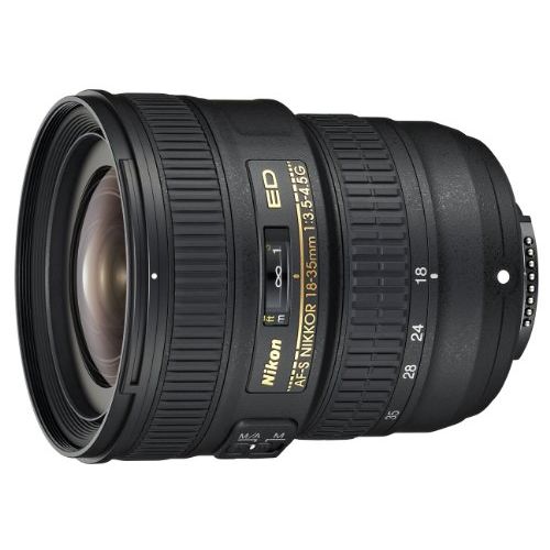  Nikon AF-S FX NIKKOR 18-35mm f/3.5-4.5G ED Zoom Lens with Auto Focus for Nikon DSLR Cameras