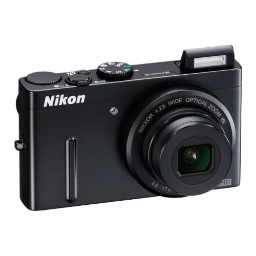  Nikon COOLPIX P300 12.2 CMOS Digital Camera with 4.2x f/1.8 NIKKOR Wide-Angle Optical Zoom Lens and Full HD 1080p Video (Black)