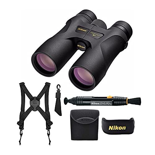  Nikon 16003 PROSTAFF 7S 10x42 Binocular (Black) Accessory Bundle