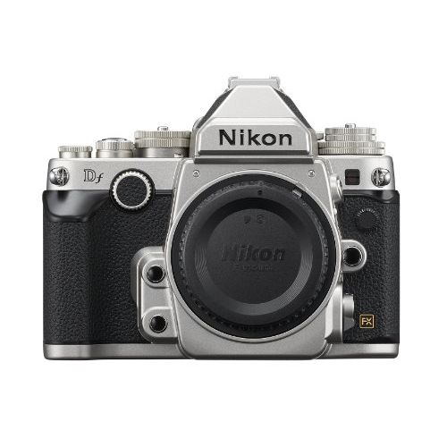  Nikon Df 16.2 MP CMOS FX-Format Digital SLR Camera Body (Silver)