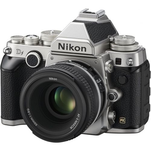  Nikon Df 16.2 MP CMOS FX-Format Digital SLR Camera Body (Silver)