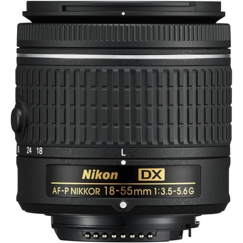  Nikon AF-P DX NIKKOR 18-55mm f/3.5-5.6G Lens for Nikon DSLR Cameras