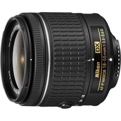  Nikon AF-P DX NIKKOR 18-55mm f/3.5-5.6G Lens for Nikon DSLR Cameras