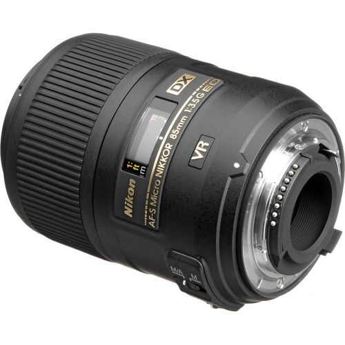  Nikon AF-S DX Micro NIKKOR 85mm f/3.5G ED VR Lens Base Bundle
