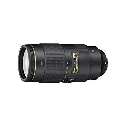  Nikon AF-S FX NIKKOR 80-400mm f.4.5-5.6G ED Vibration Reduction Zoom Lens with Auto Focus for Nikon DSLR Cameras