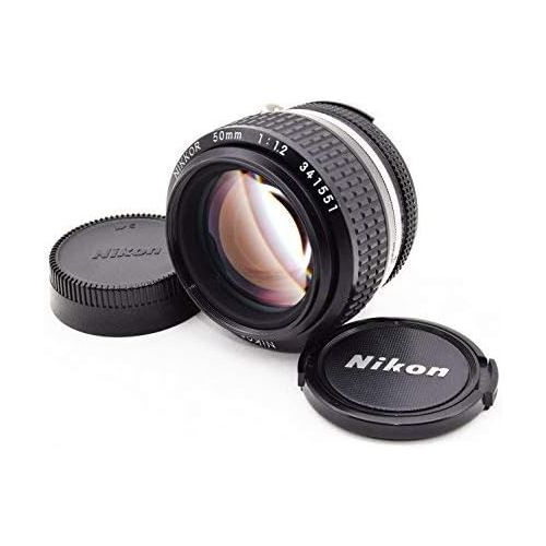 Nikon AI-S FX NIKKOR 50mm f/1.2 Fixed Zoom Manual Focus Lens for Nikon DSLR Cameras