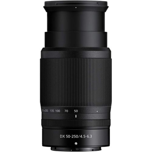  Nikon NIKKOR Z DX 50-250mm f/4.5-6.3 VR Telephoto Zoom Lens Z Mount Mirrorless Cameras 20085 Bundle with Photo Video Editing Software + 62mm Filter Kit + Deco Photo Camera Accessor