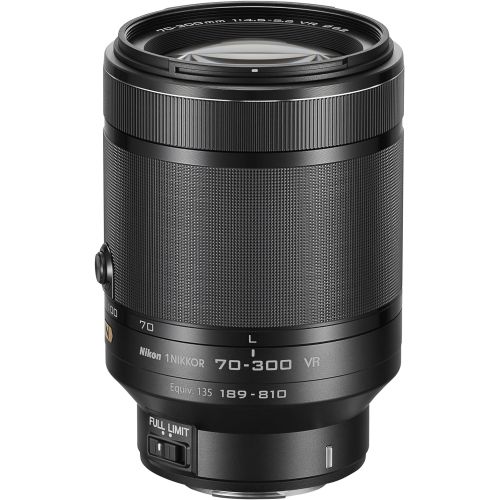  Nikon 1 NIKKOR VR 70-300mm f/4.5-5.6 Lens (Black)