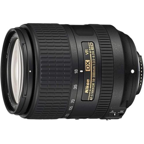  Nikon AF-S DX NIKKOR 18-300mm f/3.5-6.3G ED Vibration Reduction Zoom Lens with Auto Focus for Nikon DSLR Cameras