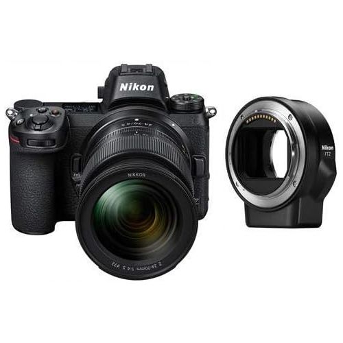  Nikon Z7 Mirrorless Digital Camera with 24-70mm Lens and Nikon FTZ Mount Adapter Bundle