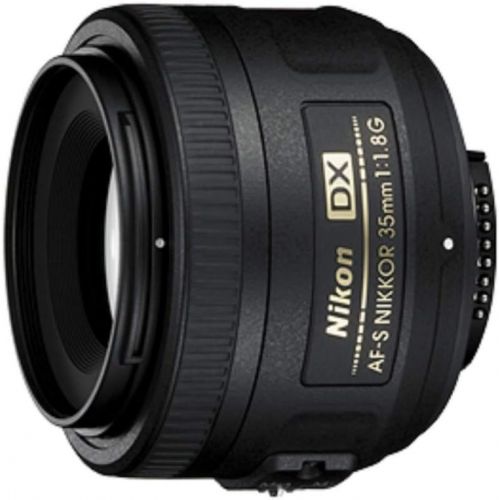  Nikon AF-S DX NIKKOR 35mm f/1.8G Lens with Auto Focus for Nikon DSLR Cameras