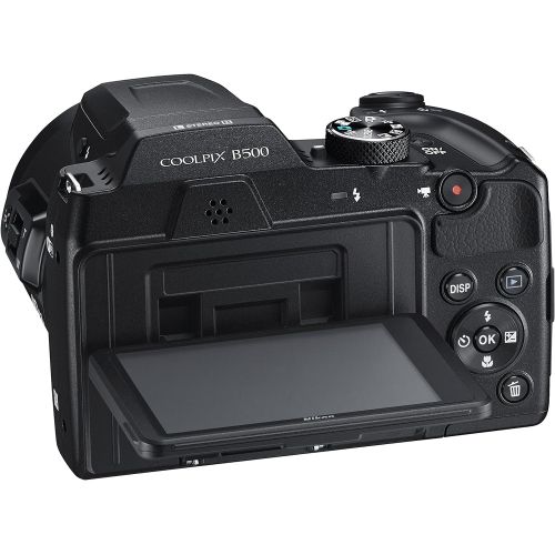  Nikon COOLPIX B500 Digital Camera (Black)