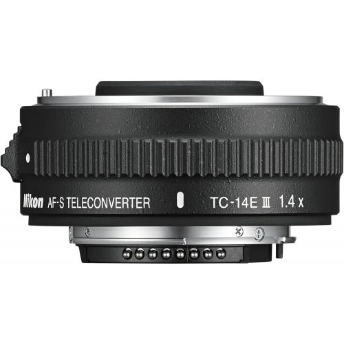  Nikon AF-S FX TC-14E III (1.4x) Teleconverter Lens with Auto Focus for Nikon DSLR Cameras