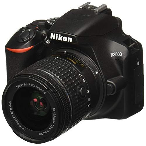  Nikon D3500 W/ AF-P DX NIKKOR 18-55mm f/3.5-5.6G VR Black