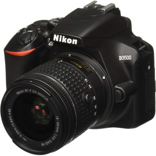  Nikon D3500 W/ AF-P DX NIKKOR 18-55mm f/3.5-5.6G VR Black