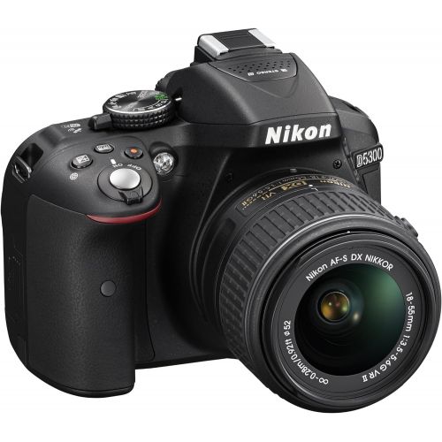  [가격문의]Nikon D5300 24.2 MP CMOS Digital SLR Camera with 18-55mm f/3.5-5.6G ED VR Auto Focus-S DX NIKKOR Zoom Lens (Black)