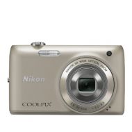 Nikon COOLPIX S4100 14 MP Digital Camera with 5x NIKKOR Wide-Angle Optical Zoom Lens and 3-Inch Touch-Panel LCD (Silver)