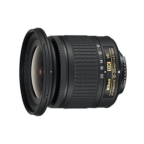  Nikon AF-P DX 10-20mm f/4.5-5.6G VR Lens, Black [Nital Card: -