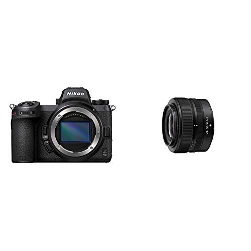  Nikon Z 6II FX-Format Mirrorless Camera Body Black with Nikon NIKKOR Z 24-50mm f/4-6.3 Compact Standard Zoom Lens for Nikon Z Mirrorless Cameras