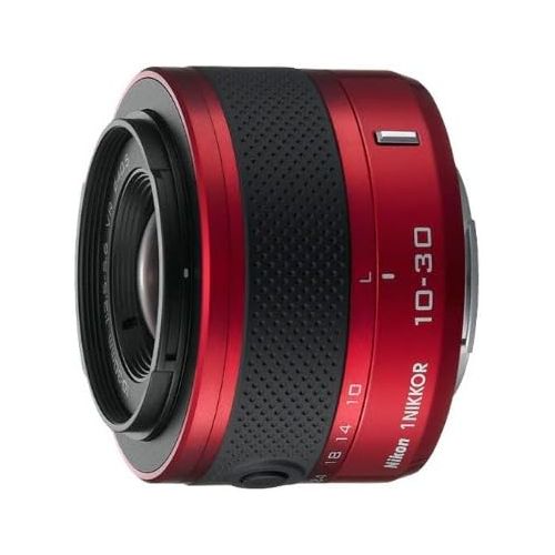  Nikon 1 10-30mm f/3.5-5.6 VR Nikkor-Zoom Lens (Red)