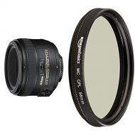 Nikon AF-S FX NIKKOR 50mm f/1.4G Lens with Circular Polarizer Lens