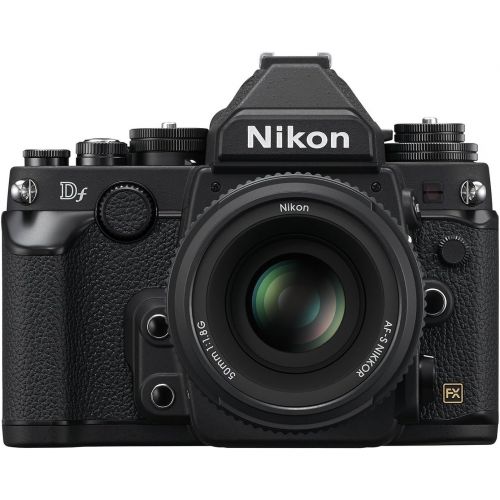  Nikon Df 16.2 MP CMOS FX-Format Digital SLR Camera with Auto Focus-S NIKKOR 50mm f/1.8G Fixed Special Edition Lens (Black)