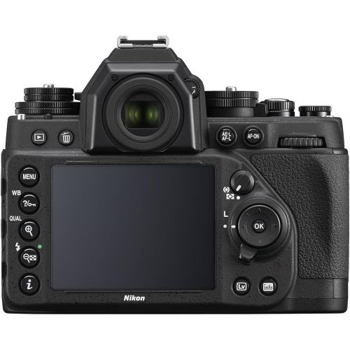  Nikon Df 16.2 MP CMOS FX-Format Digital SLR Camera with Auto Focus-S NIKKOR 50mm f/1.8G Fixed Special Edition Lens (Black)