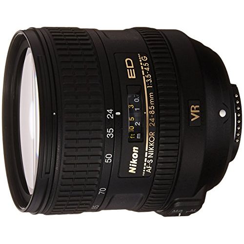  NIKON 24-85mm F/3.5-4.5G ED VR AF-S Nikkor Lens - White Box