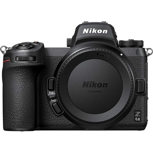  Nikon Z 6II FX-Format Mirrorless Camera Body with Nikon Mount Adapter FTZ (International Model)