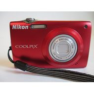 Nikon Coolpix S205 Digital Camera (Red)