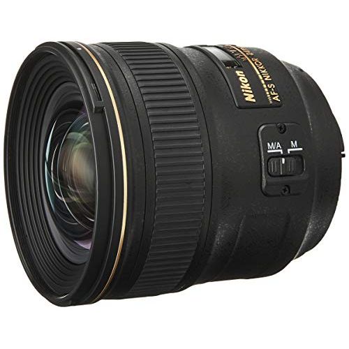  Nikon AF-S FX NIKKOR 24mm f/1.4G ED Wide-Angle Prime Lens for Nikon DSLR Cameras