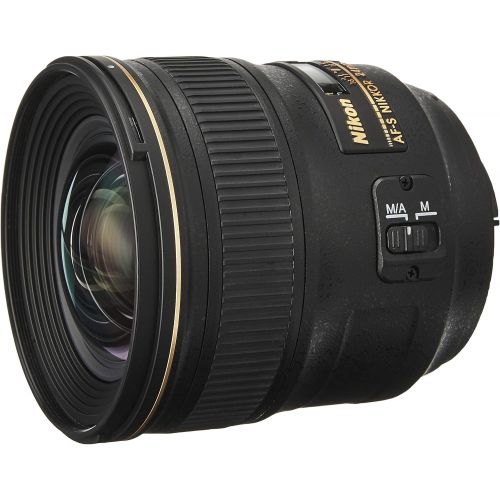  Nikon AF-S FX NIKKOR 24mm f/1.4G ED Wide-Angle Prime Lens for Nikon DSLR Cameras